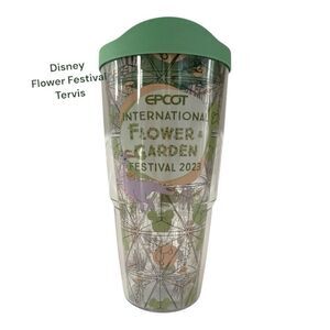 Disney Parks 2023 Epcot Flower & Garden Festival Figment Tervis Tumbler Cup